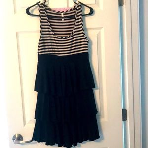 Striped Layered Dress